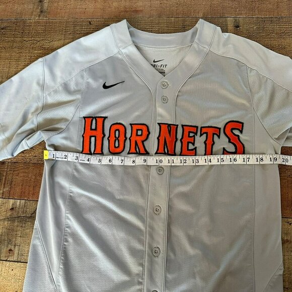 Nike Dri-fit women's size medium hornets softball jersey in gray number 4 - Picture 2 of 13